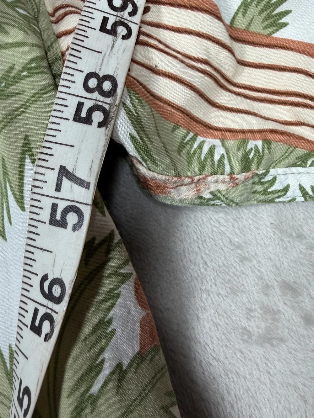 Vintage Reyn Spooner Hawaiian Surfboard Tropical White Cream Collared Shirt S